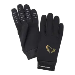 Savage Gear Neoprene Stretch Glove Black, Neopren Hanske