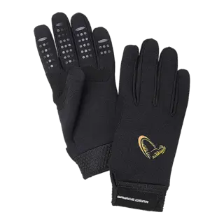 Savage Gear Neoprene Stretch Glove Black, Neopren Hanske