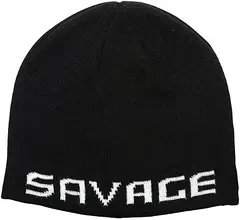 Savage Gear Logo Beanie Black/White, One Size