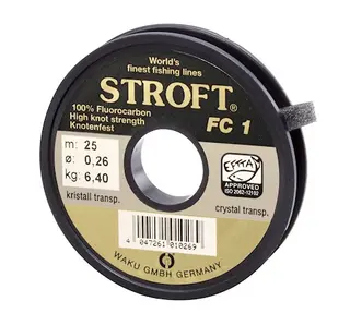 Stroft FC1 Fluorcarbon - 25m tippet