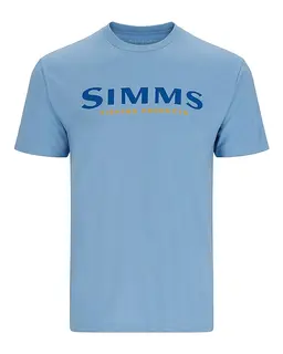 Simms Logo T-Shirt T-skjorte laget av 100% bomull