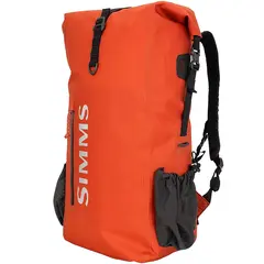 Simms Dry Creek Rolltop Backpack 30L Simms Orange
