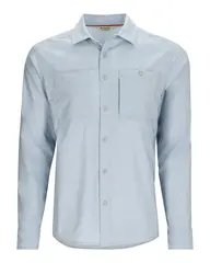 Simms Challenger Shirt Steel Blue M Klassisk fiskeskjorte i moderne design