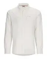Simms Guide Shirt White L Flott skjorte med behagelig komfort
