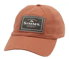 Simms Single Haul Cap Orange Komfortabel caps i 100% bomull