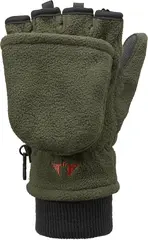 Swedteam Crest Thermo Gloves Green L Fleecevante med Thinsulate-fôr