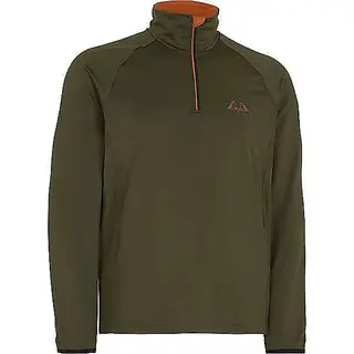 Swedteam Ridge Antibite M Sweater 2XL Forest Green/Hlf-zip
