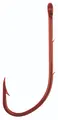 Sølvkroken Agnkrok Rød #1 Allroundkrok SK186RA, 10 stk