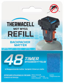 ThermaCELL Backpacker Refill 48 timer