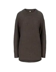 Tufte Robin Long Sweater Shopping Bag Melange XS