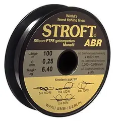 Stroft ABR tippetspole 0,40mm 25 meter - Bruddstyrke: 14kg
