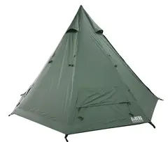 Urberg Tipi Tent 5P 2.0 Klassisk 5-person  lavvu i Kombu Green