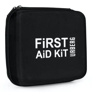Urberg First Aid Kit Large Black Praktisk førstehjelpsett fra Urberg