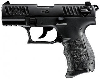 Walther P22Q Black 3,42" WA 22LR Populær pistol til konkurranse