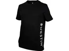 Westin Vertical T-Shirt Black M Stilig og komfortabel t-skjorte