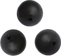 Wiggler Soft Beads svart 14 mm Duppstopper. Line stopper