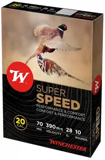 Winchester SuperSpeed 20/70 28g #6 Større hastighet og jevn sverm