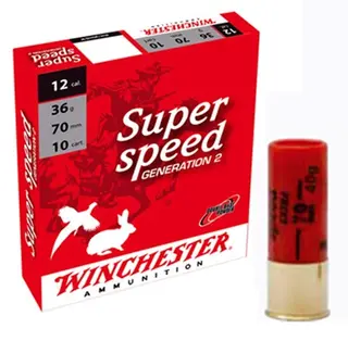 Winchester SuperSpeed 40g 12/70 40g #4 Større hastighet og jevn sverm