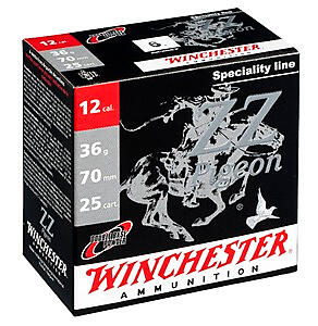 Winchester ZZ Pigeon 12/70 36g Tradisjonell blyammunisjon til duejakt