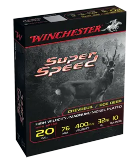 Winchester SuperSpeed 20/76 32g Ni Nikkelbelagt jaktammunisjon